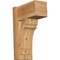Ekena Millwork Olympic Block Rough Sawn Outlooker, Western Red Cedar, 8"W x 14"D x 22"H OUT08X14X22OLY05RWR - alternate 1